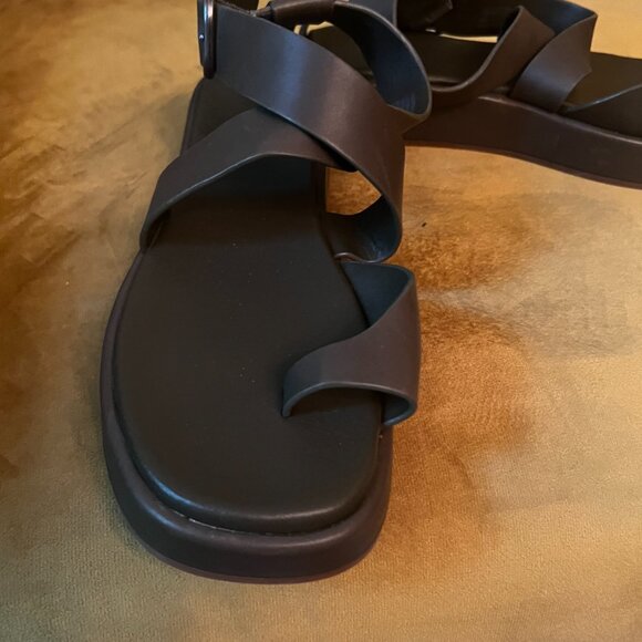 Beautiful Olive Green Women's Gladiator Sandal - Picture 4 of 4